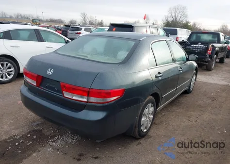 2004 Honda Accord 2.4 Lx из США, поврежденный, VIN 1HGCM56304A152412